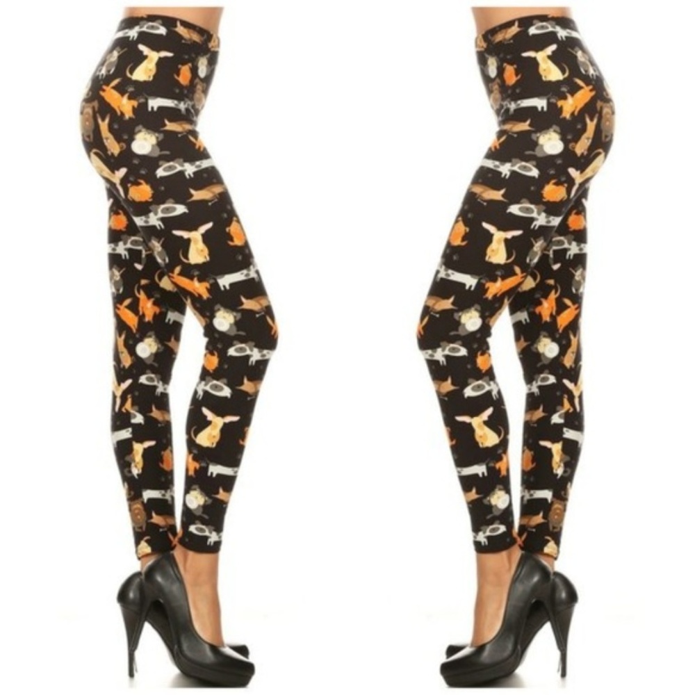 Puppy Party Leggings for Women